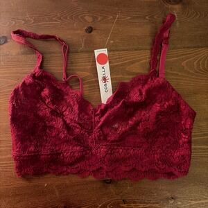 NWT COSABELLA NSN SOFT BRA NEVER1301 WINEBERRY SIZE SMALL